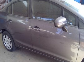 2014 HONDA CIVIC, GRAY, LX MODEL, 1.8L, AT,   A26314